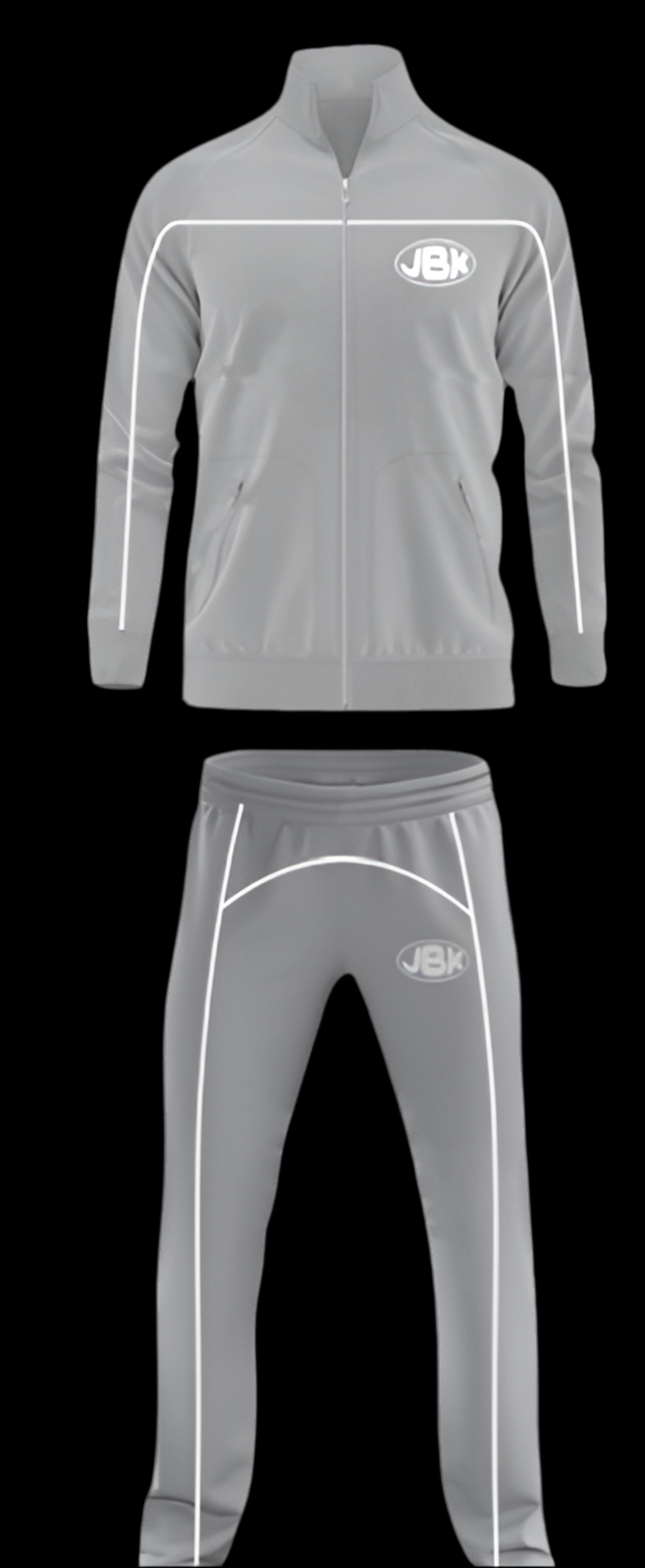 Grey JBK Full Shellsuit