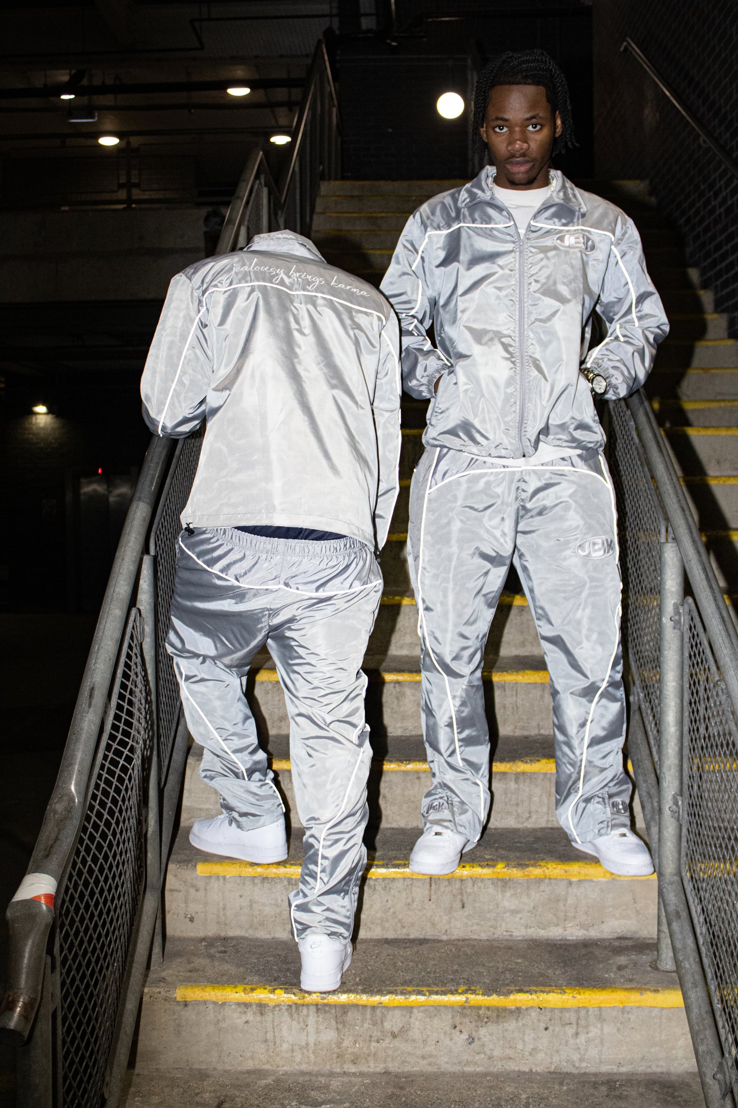 Grey JBK Full Shellsuit