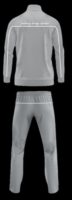 Grey JBK Full Shellsuit