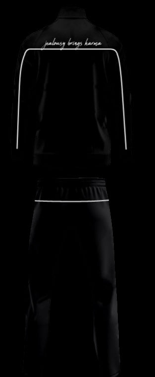 Black JBK Full Shellsuit